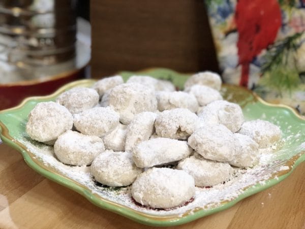 Snow Buttons (aka Mexican Wedding Cookies, Snowballs, Christmas Cookies) 9 Snow Buttons