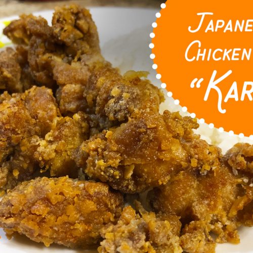 Karaage - Japanese style chicken nuggets