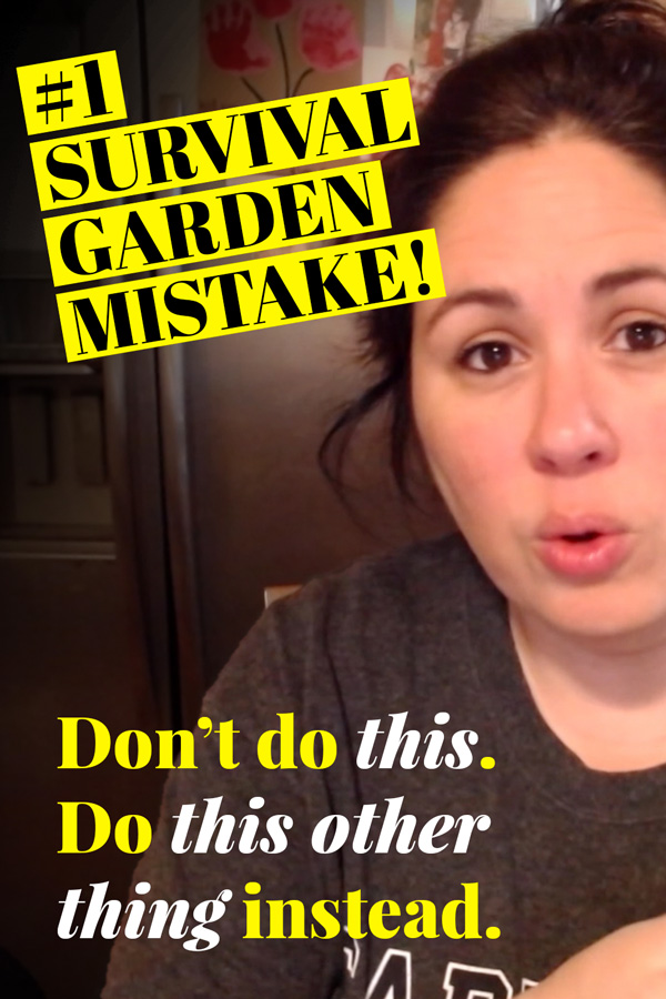 #1 Survival Garden Mistake