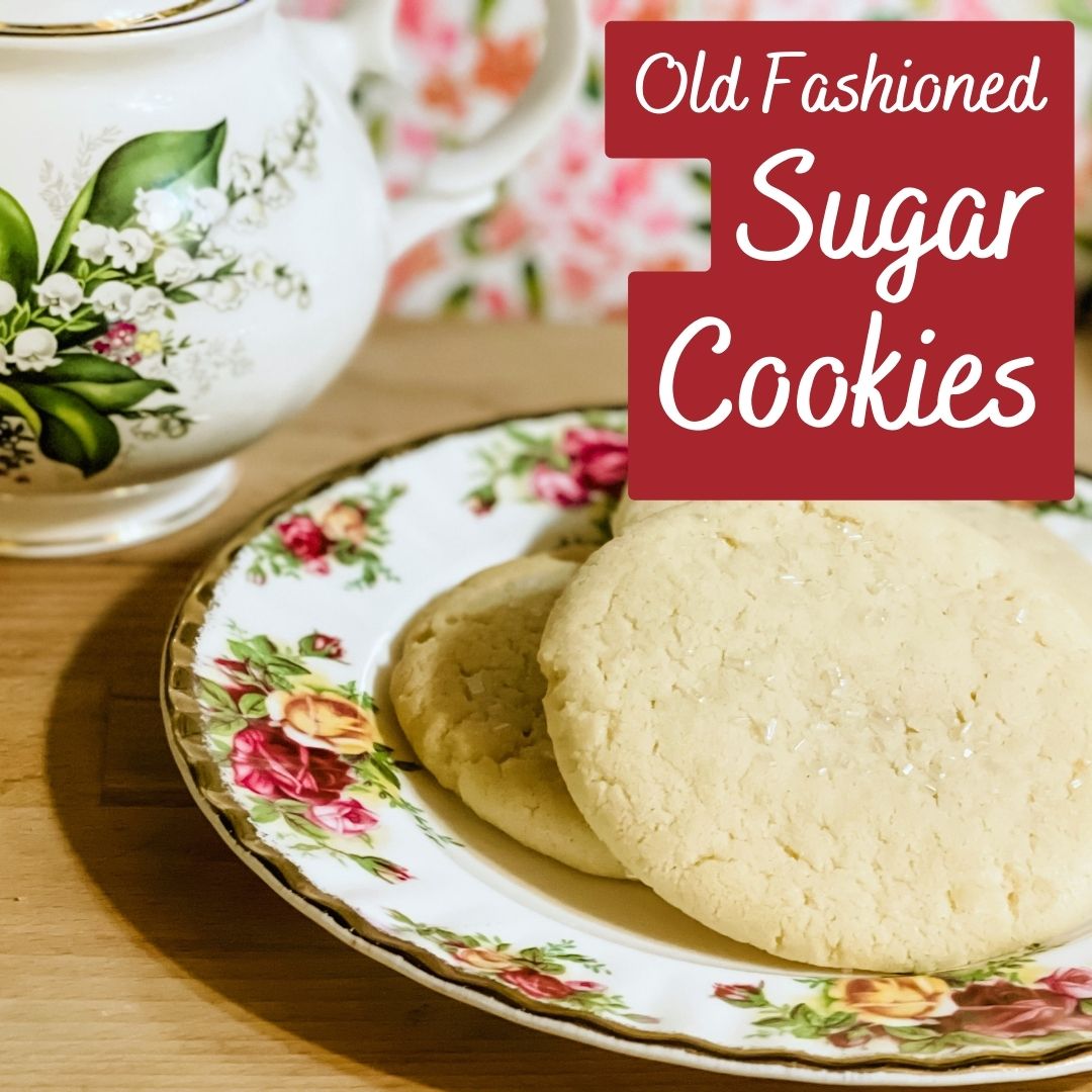 Old Fashioned Sugar Cookies – Recipe from back of Dixie Crystals sugar bag
