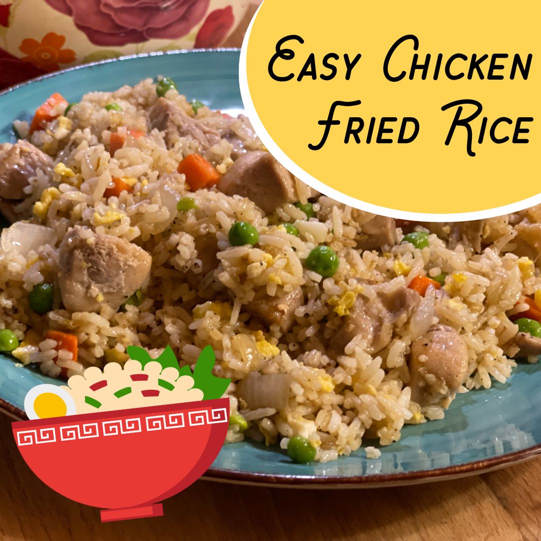 ✨ Easy Chicken Fried Rice ✨