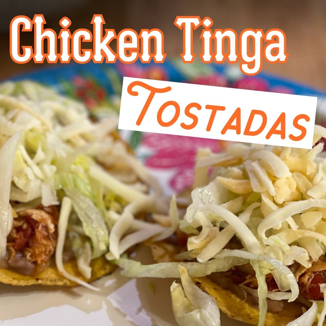 Chicken Tinga Tostadas
